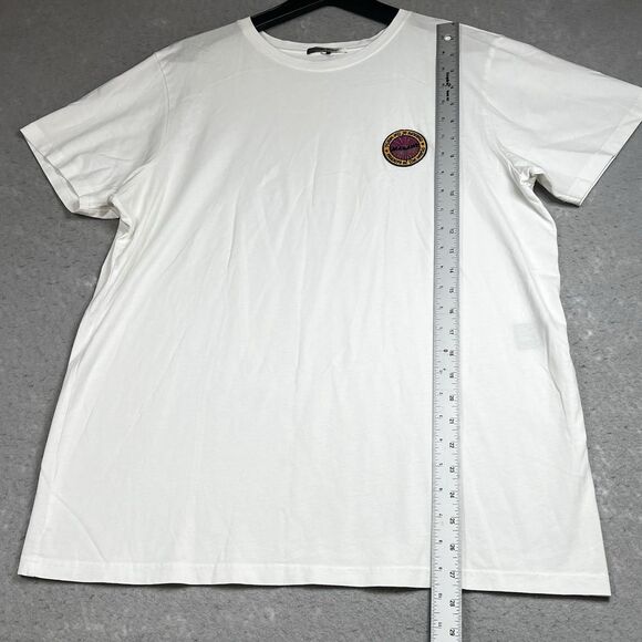 Isabel Marant T-Shirt Mens Size XL White Short Sleeve Logo 100% Cotton - Picture 8 of 13